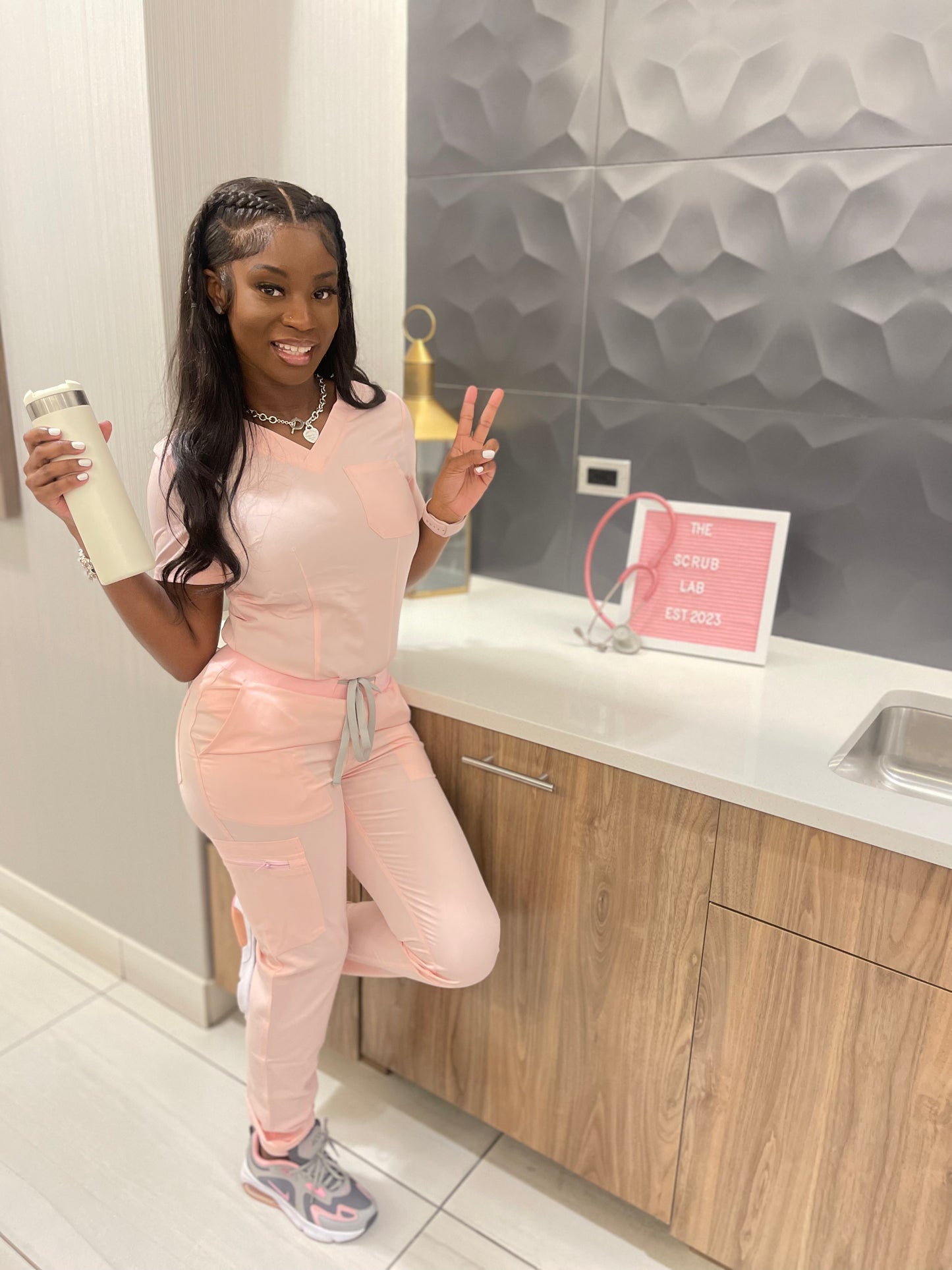 Sporty Jogger Scrub Bottom