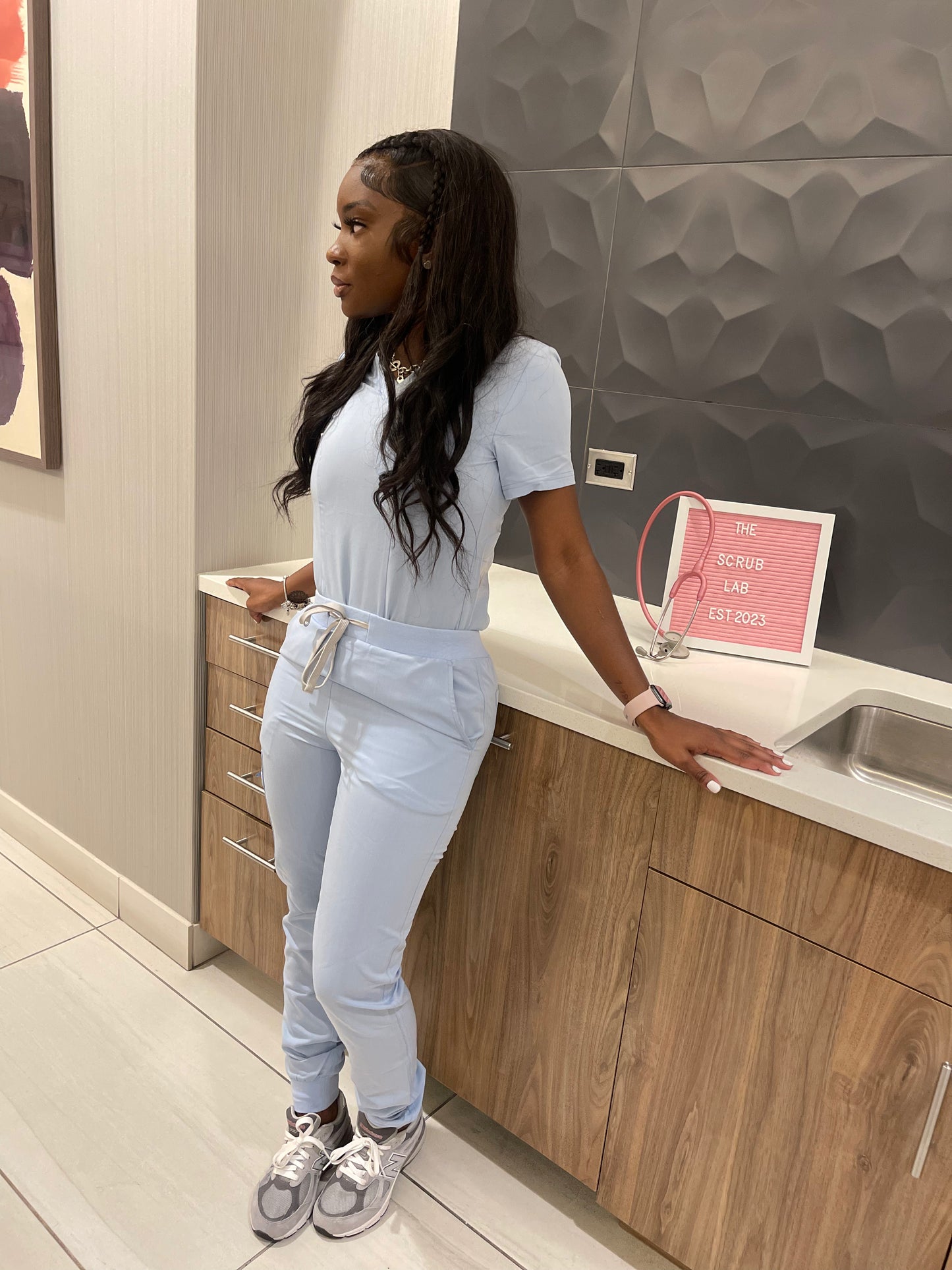 Sporty Jogger Scrub Bottom