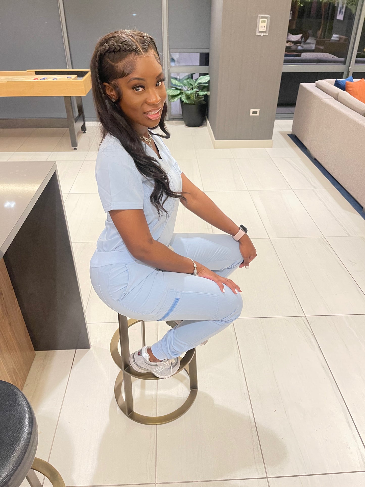 Sporty Jogger Scrub Bottom