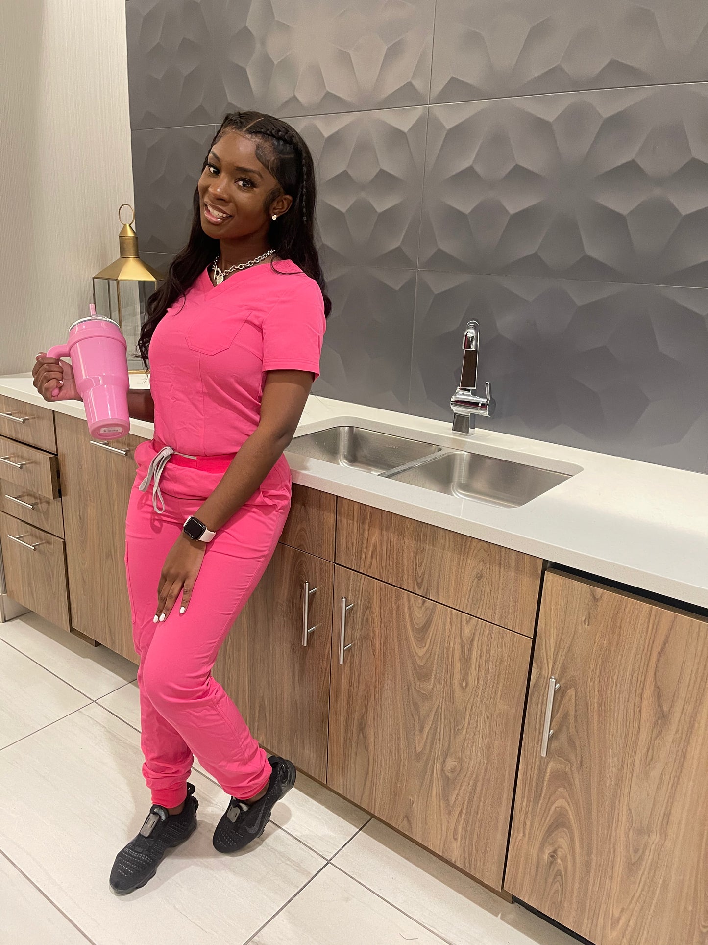 Sporty Jogger Scrub Bottom