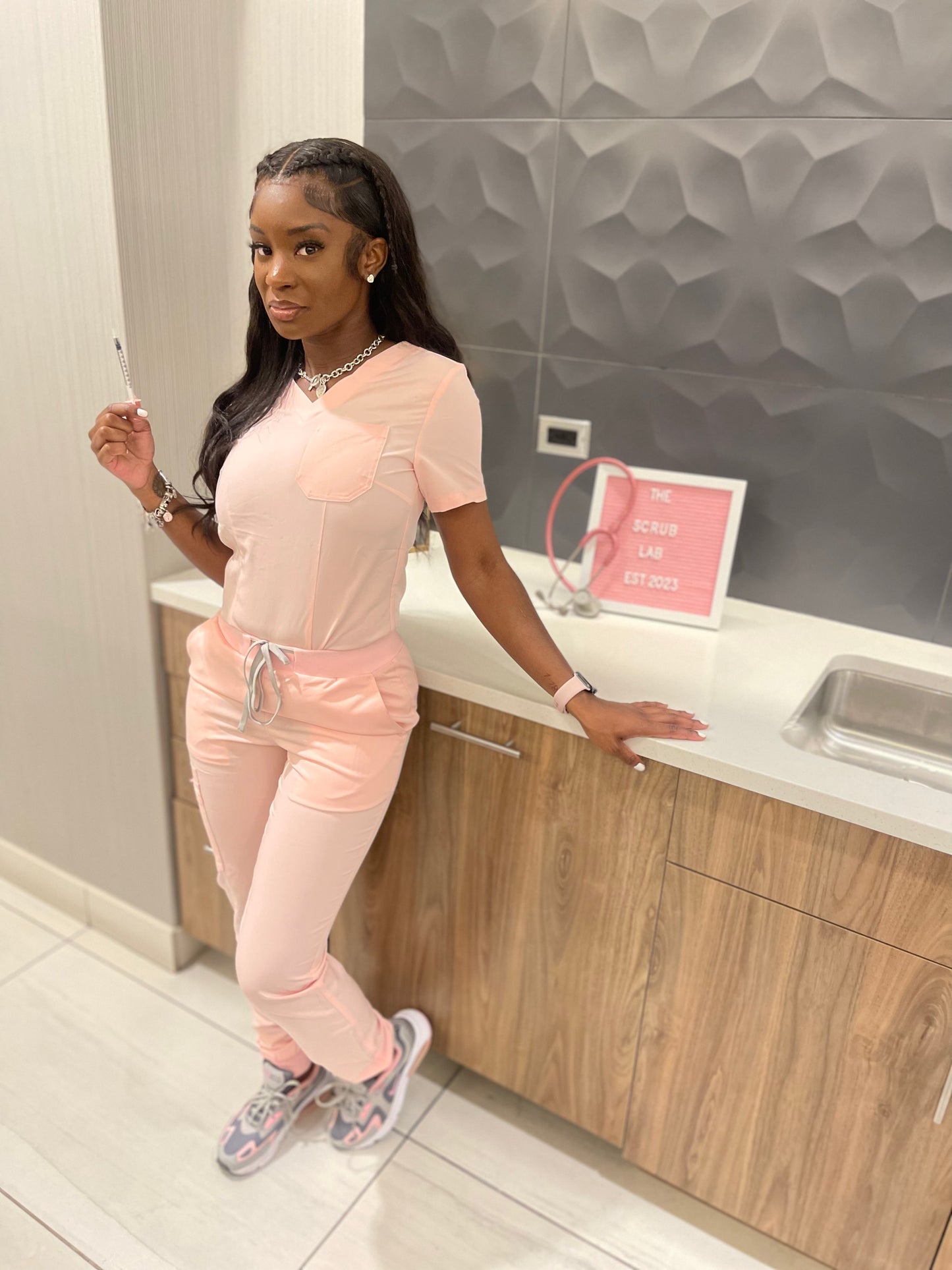 Sporty Jogger Scrub Bottom