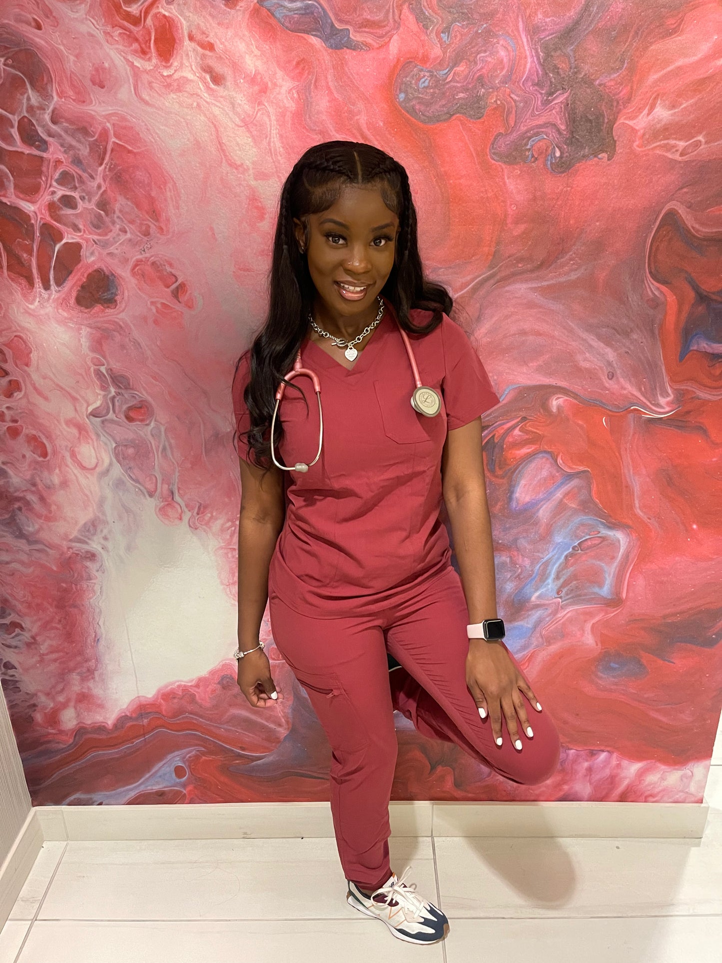 Sporty Jogger Scrub Bottom