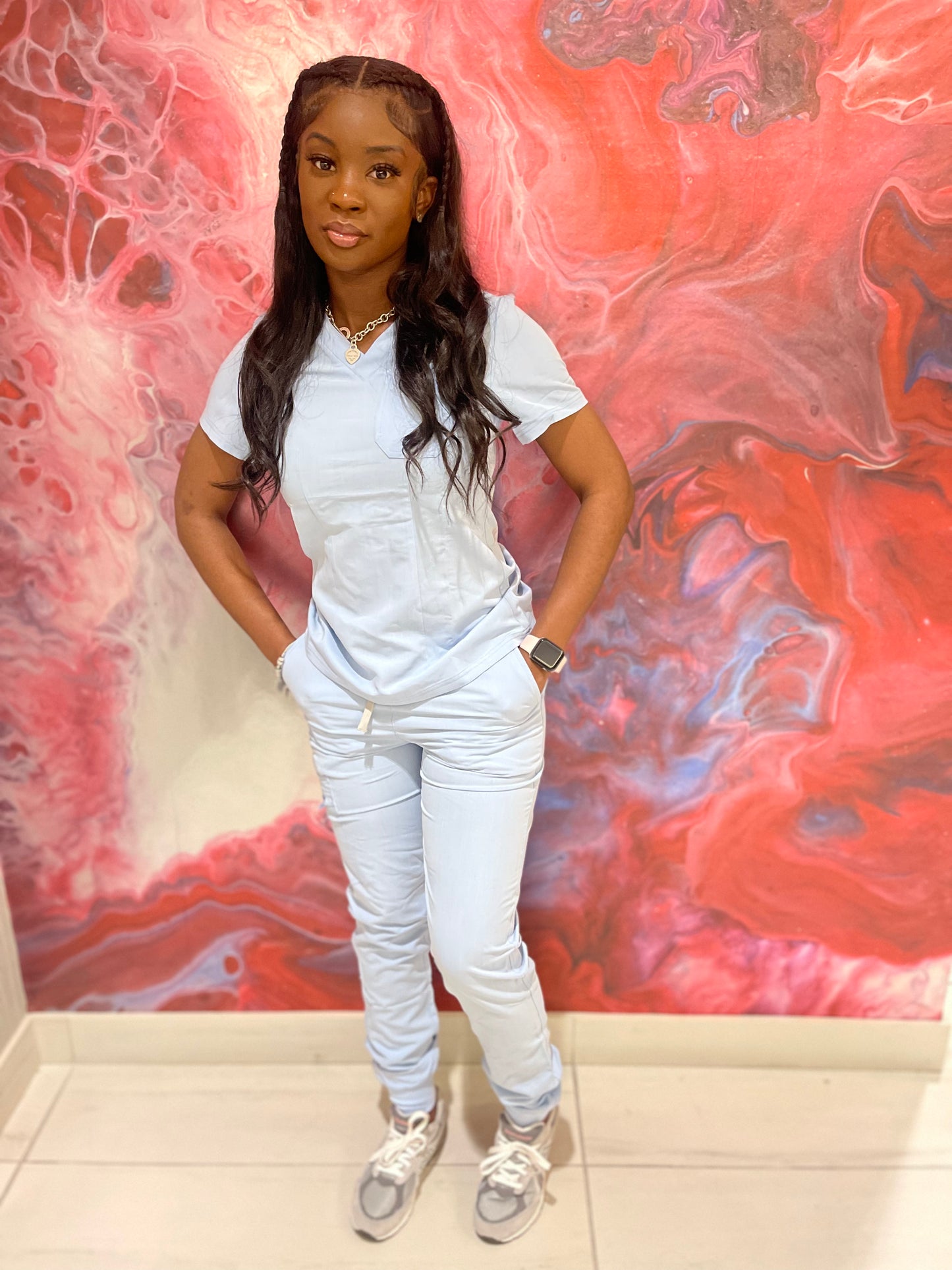 Sporty Jogger Scrub Bottom