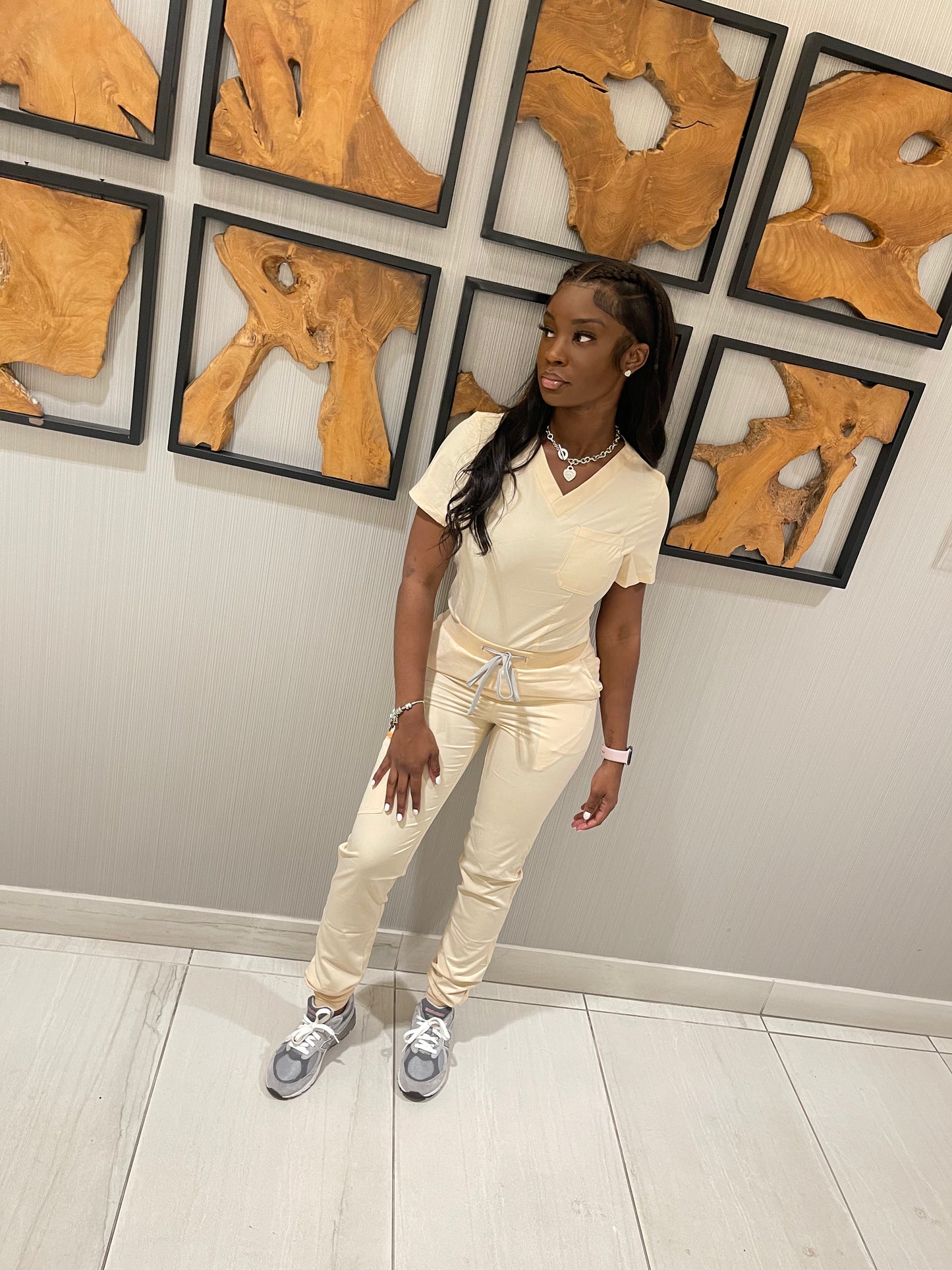 Sporty Jogger Scrub Bottom