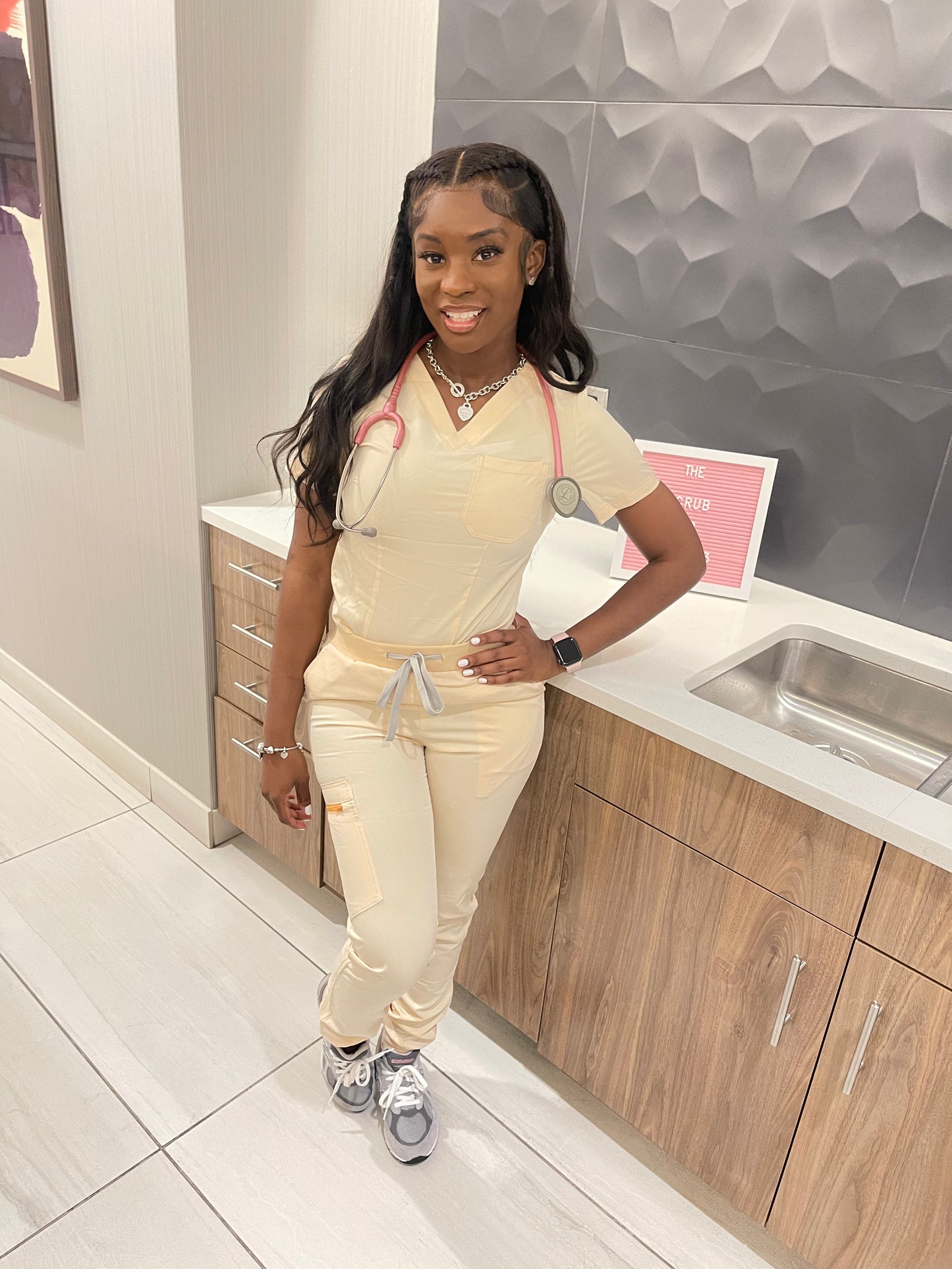 Sporty Jogger Scrub Bottom