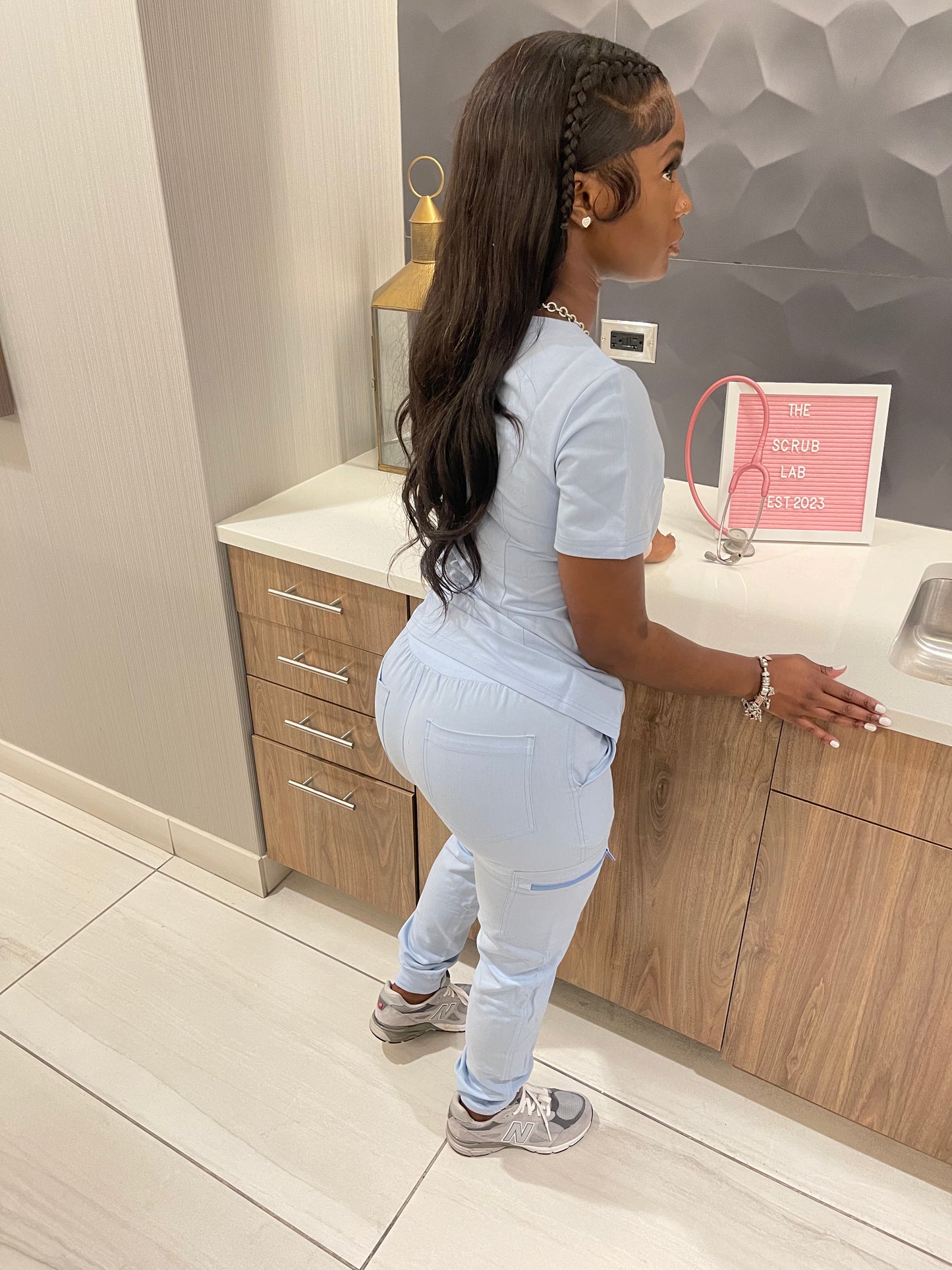 Sporty Jogger Scrub Bottom