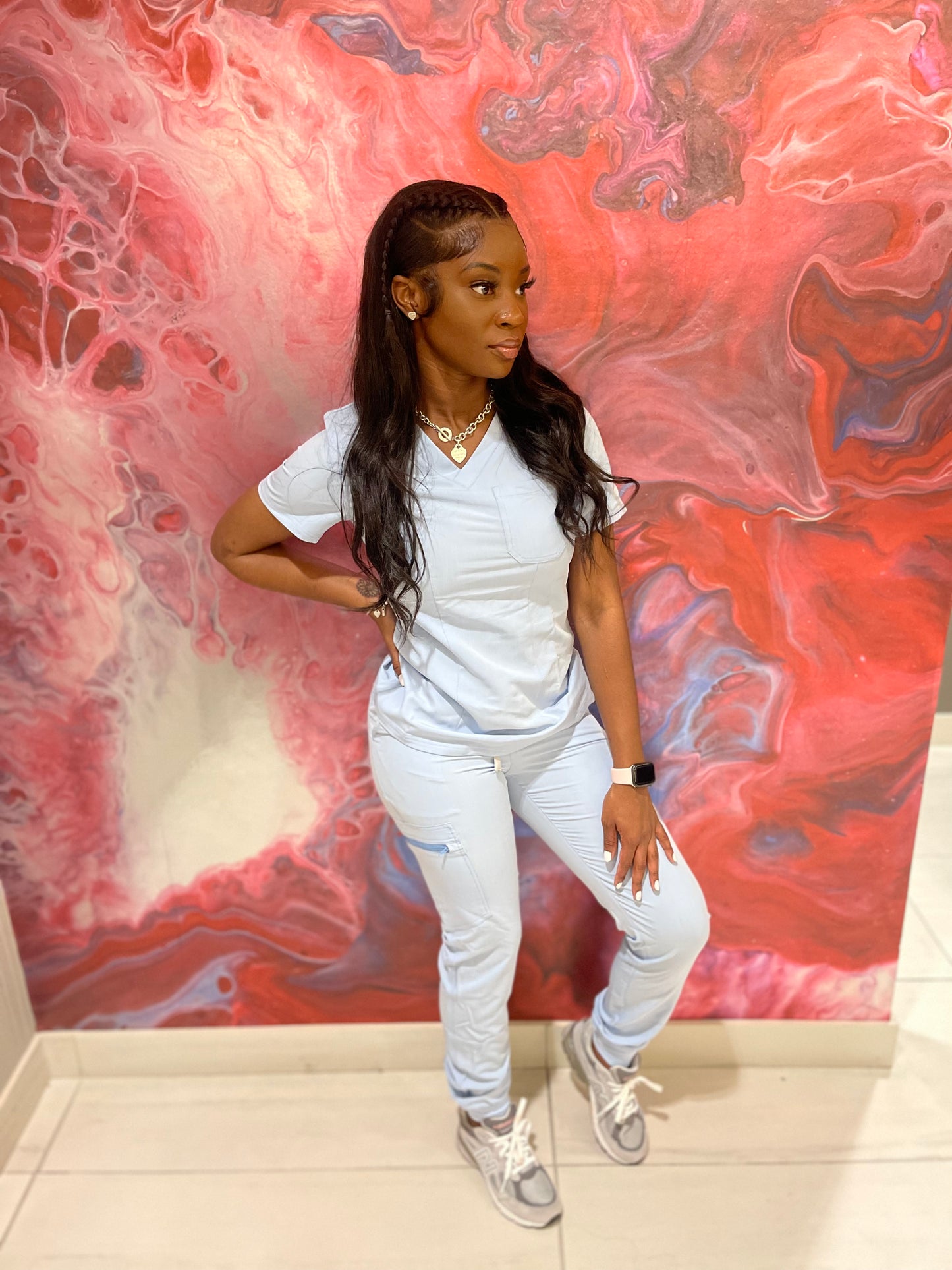 Sporty Jogger Scrub Bottom