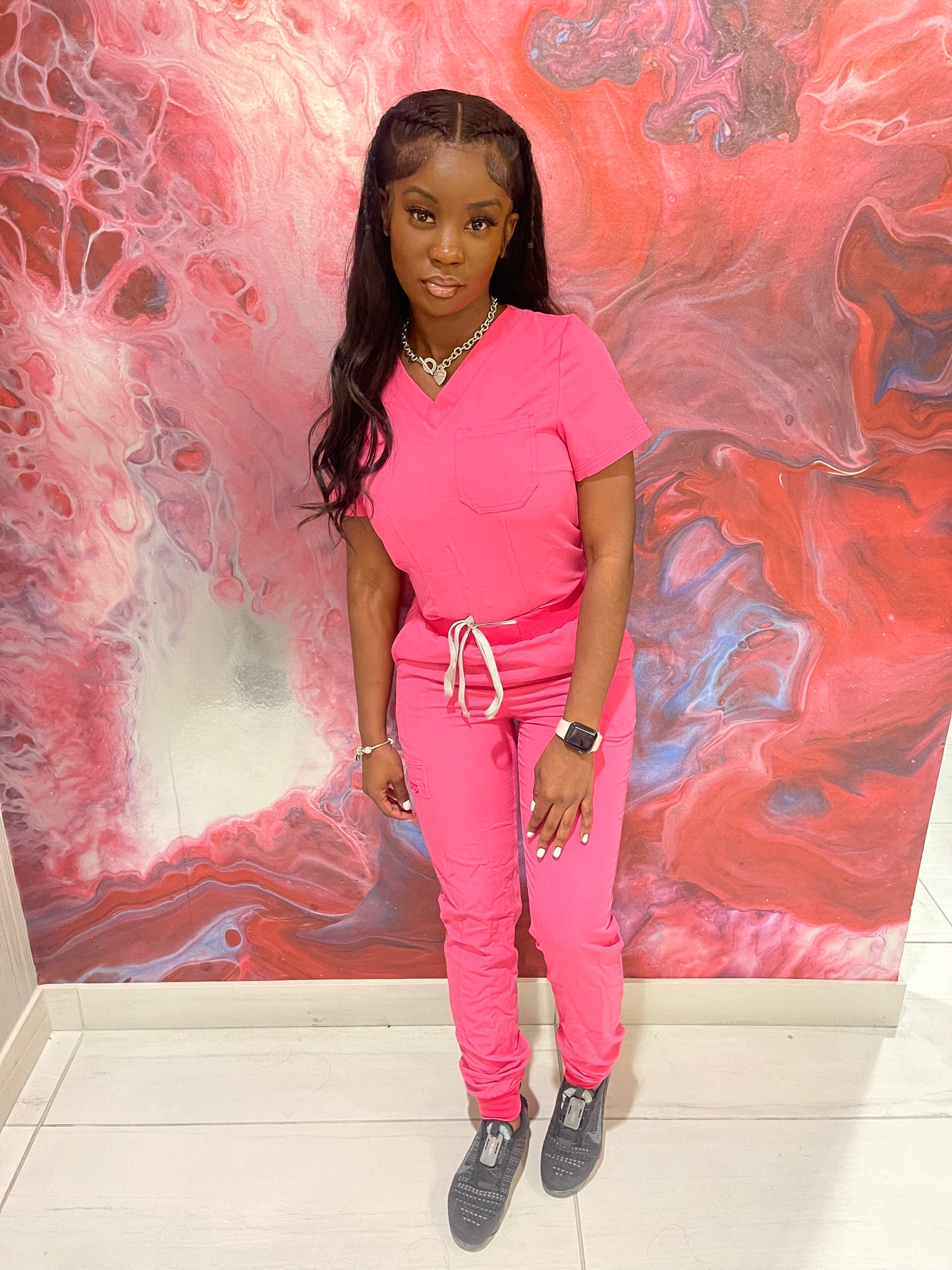 Sporty Jogger Scrub Bottom