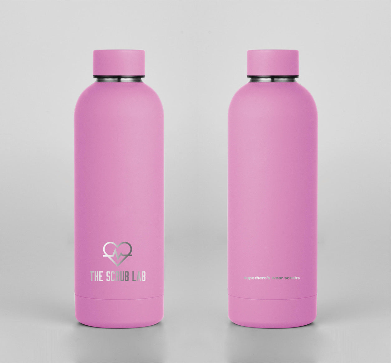 The Scrub Lab Stainless Steel 16oz Thermal Bottle