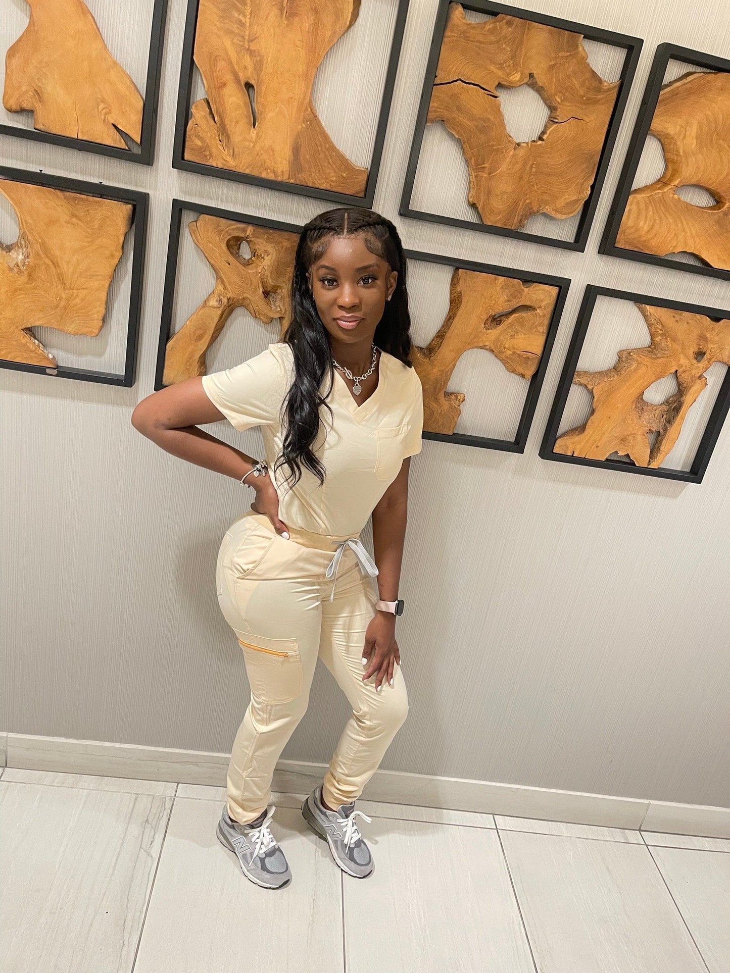 Sporty Jogger Scrub Bottom