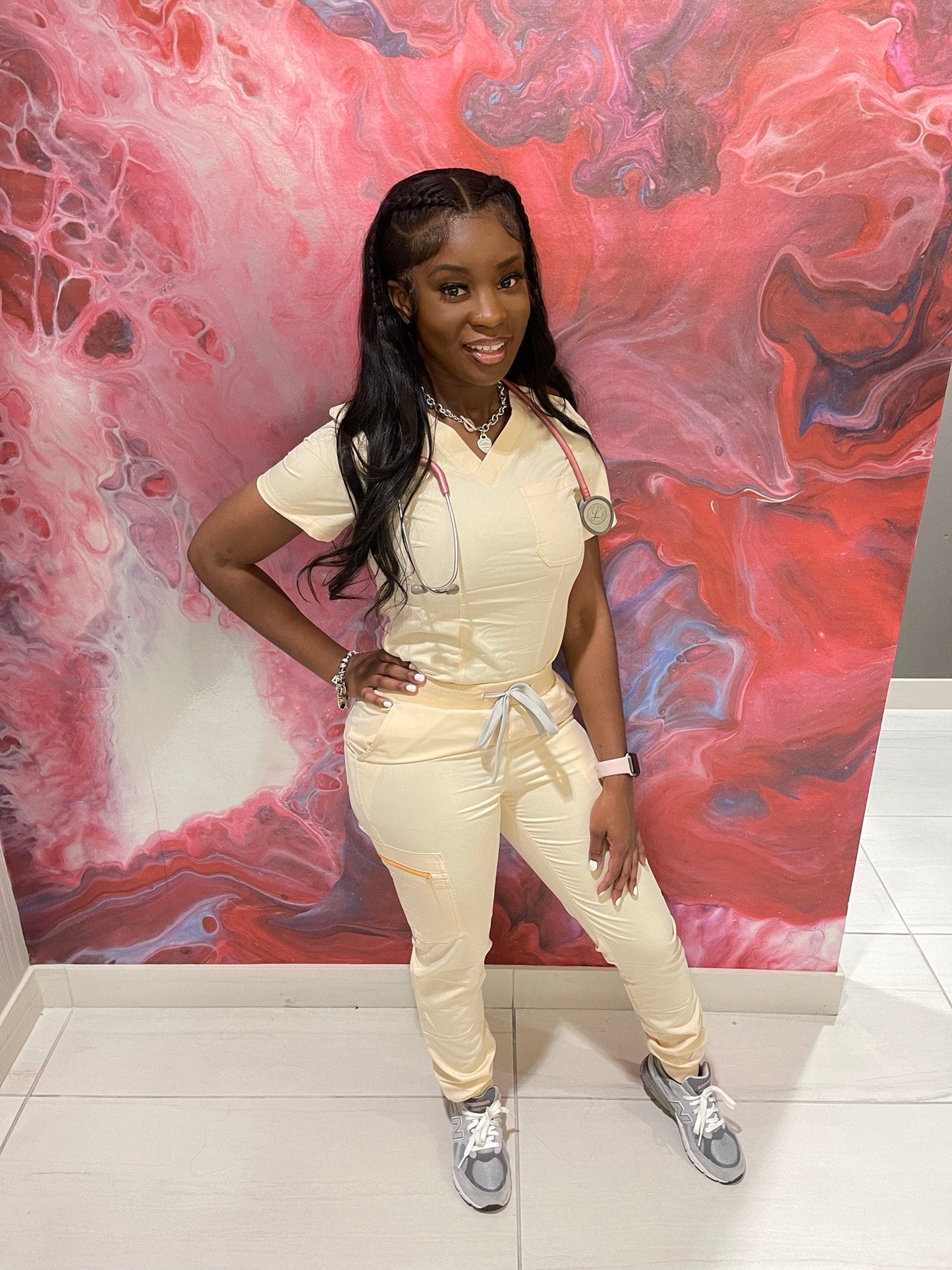 Sporty Jogger Scrub Bottom